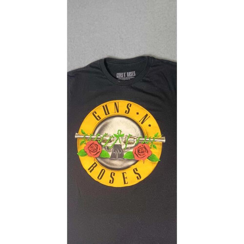 Guns N Roses Graphic Tee Womens Size Small Black Rock Music Fan Album Cover - Picture 3 of 9